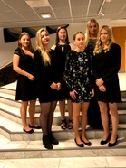 VUR Vuoden palkittuja (vasemmalta Ronja Vehviläinen, Anni-Stiina Räsänen, Aino Eronen, Kira Korhonen, Miila Pulkkinen, Emma Laukkarinen).